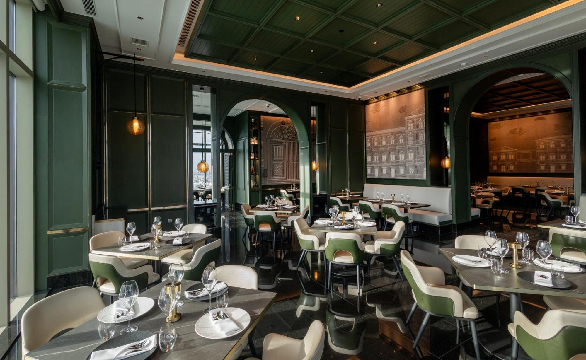 Hotel Grande Centre Point Surawong Bangkok Esterno foto Interior of the restaurant
